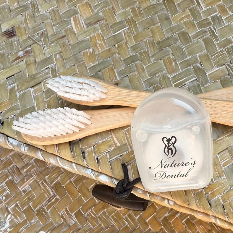 Nature’s Bamboo Toothbrush Set